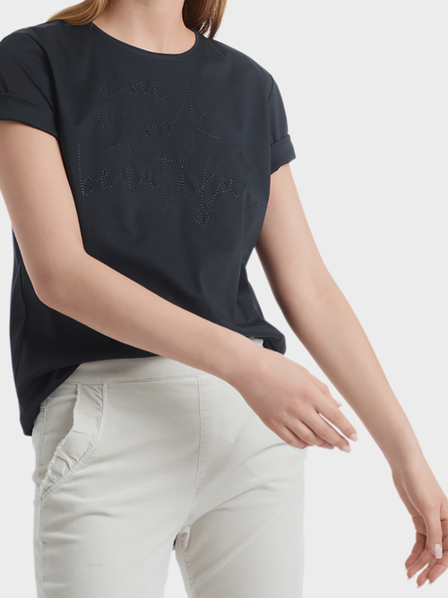 Top with embroidery