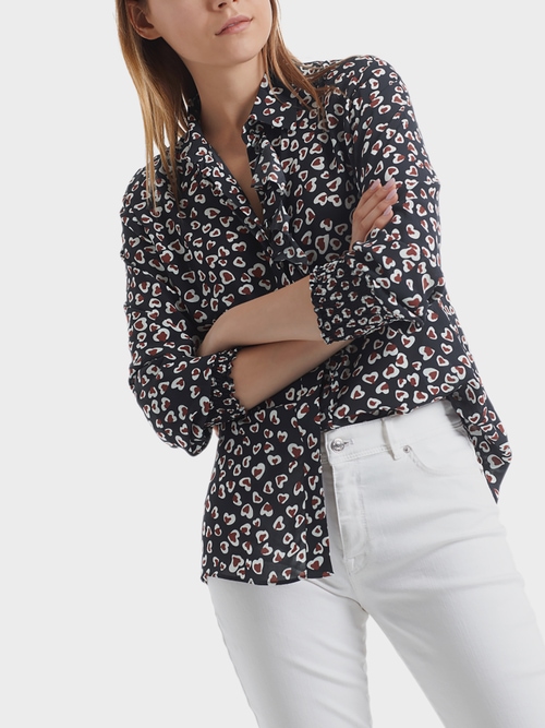 Blouse in viscose