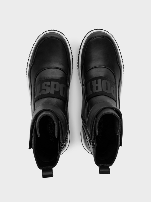 Hoge sneakers met cassettezool
