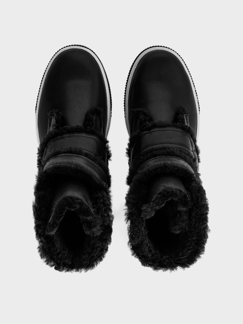 Gefütterte Sneaker-Booties