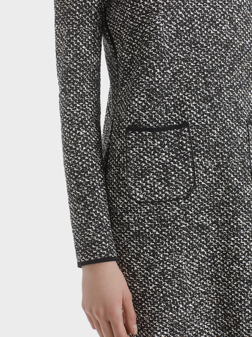 Jacquard dress “Knitted in Germany”