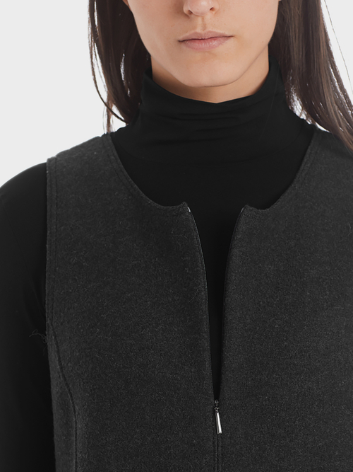 Flanellen jurk 'Knitted in Germany'