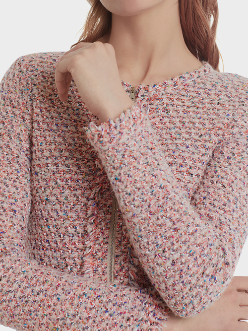 Boucléjacke Knitted in Germany