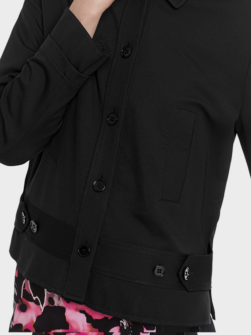 Veste simple en jersey