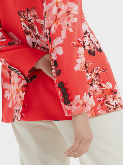 Floral blazer