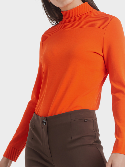 Pull à col roulé « Rethink Together »