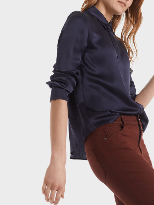 Prachtige blouse van zijden satijn
