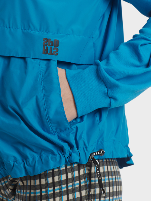 Jacke aus Materialmix