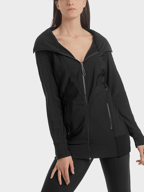 Lange Stretchjacke