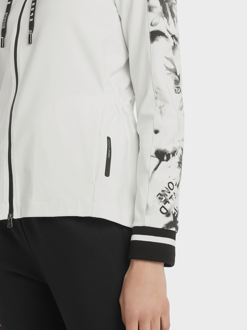 Stretchige Kapuzenjacke