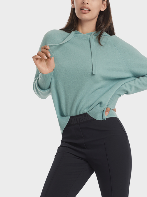 Luxuriöser Kapuzen-Pullover