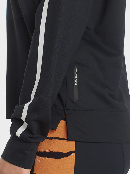 Sweatshirt mit Strasssteinchen