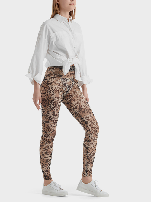 Long shirt-type blouse