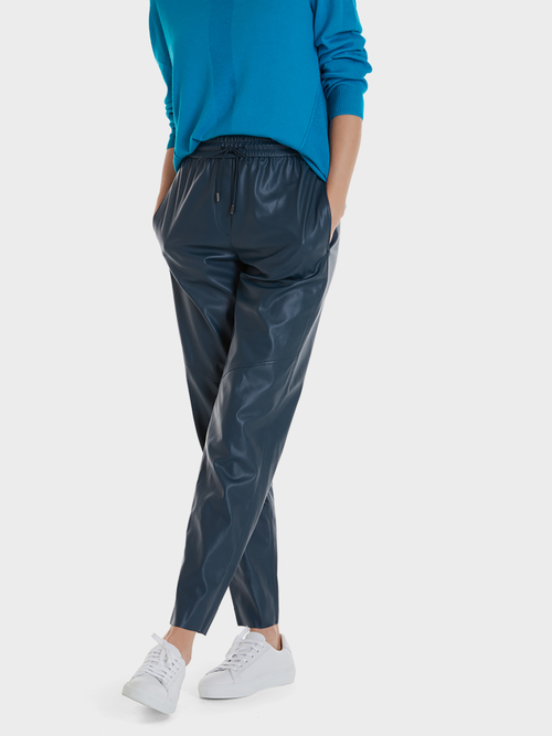 Pantalon en similicuir nappa