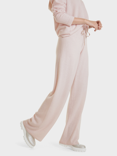 Knitted pants in new wool and cashmere