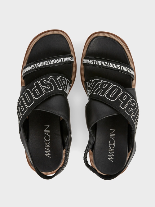 Profilsandalen mit Logo