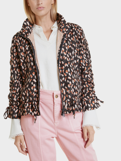 Bedruckte Outdoorjacke