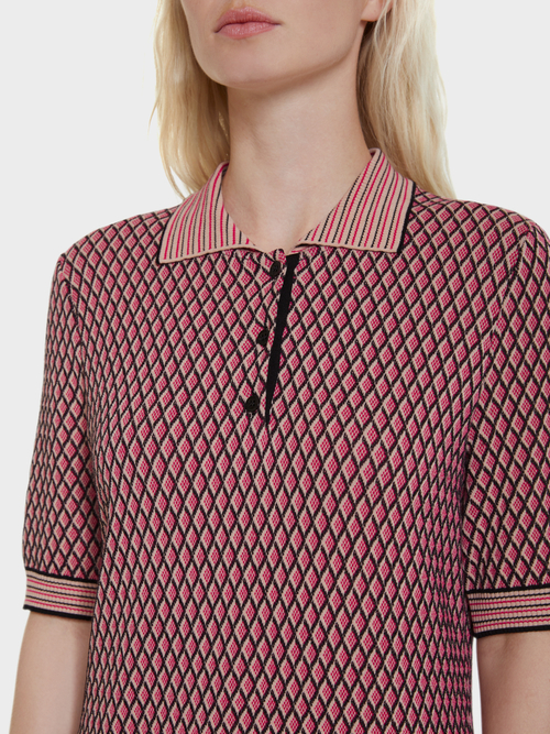 Polo dress “Knitted in Germany”