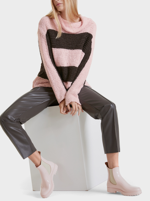 Blockringelpullover „Rethink Together“