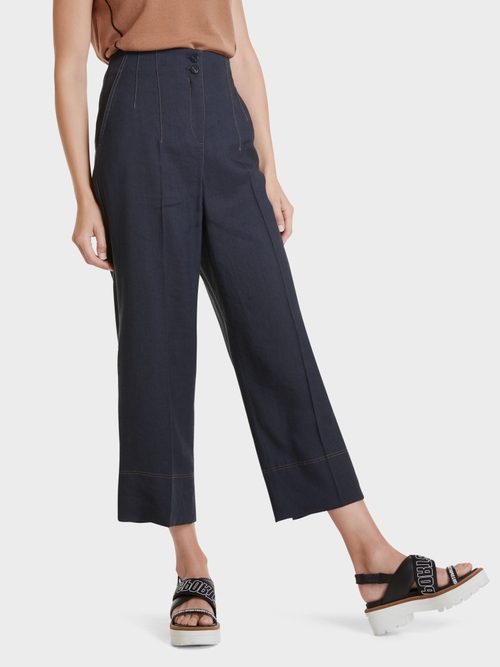 Culotte in Denim-Optik