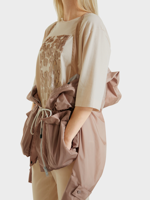 Outdoorjacke aus Nylon