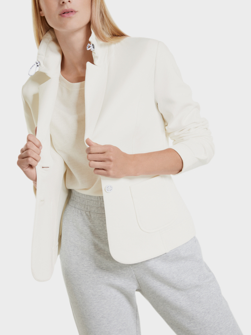 Blazer mit sportivem Reverskragen