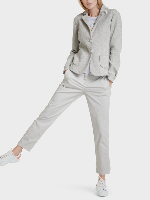 Blazer mit sportivem Reverskragen