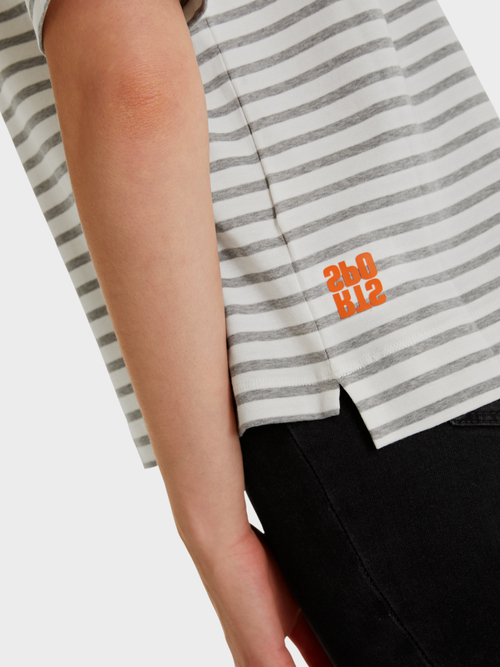 Shirt aus Baumwollstretch