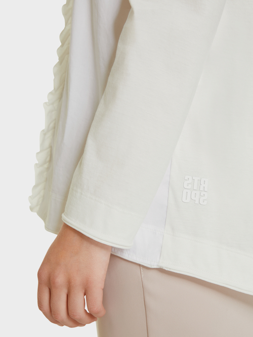 Bluse mit Mini-Rüschen