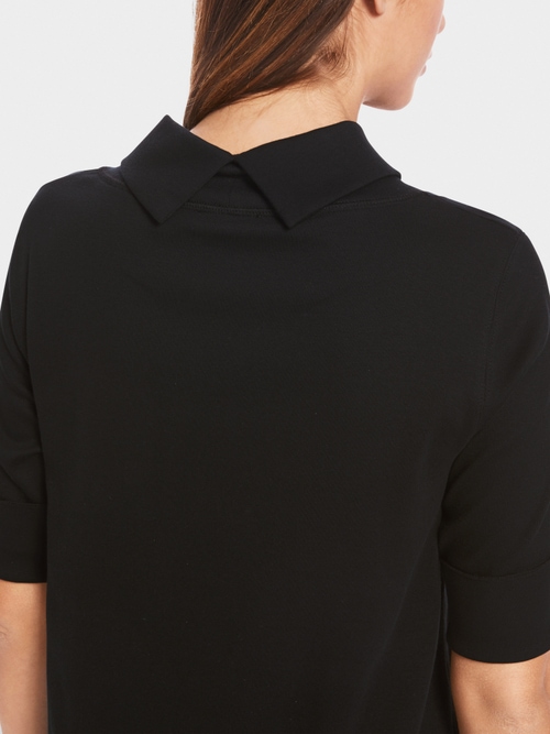 T-shirt in cotton rib