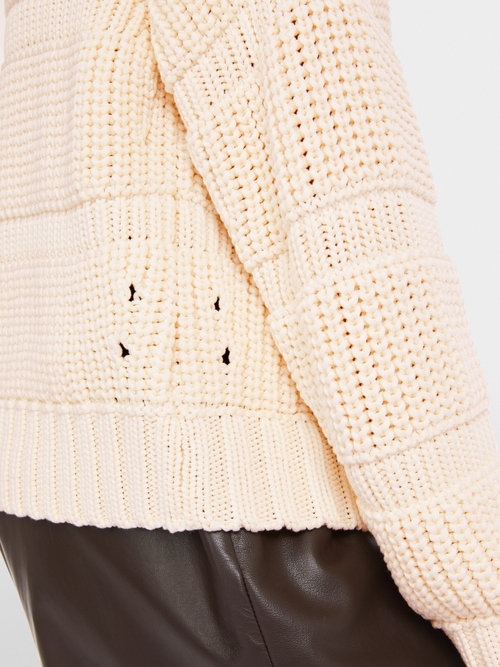 Chunky knit sweater: knitted in Germany