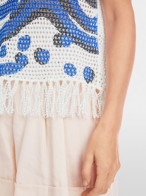 Knitted in Germany ajour top