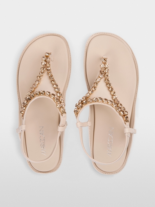 Toe separator with glitter detail