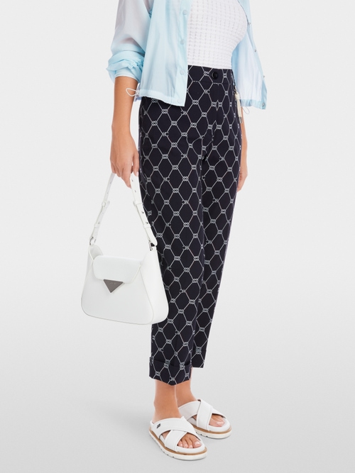 FRANCA all-over print trousers