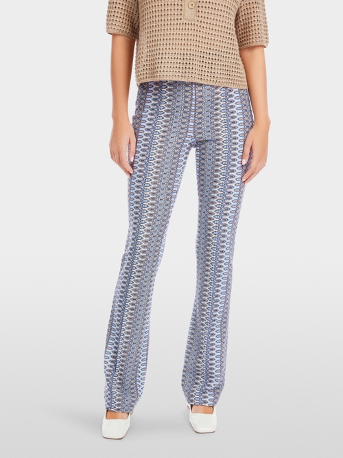 Gemusterte Netzhose Modell FREDERICA