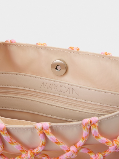 Satchel-Bag aus multicolorer Kordel