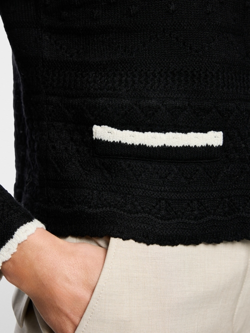 Knitted in Germany new wool cardigan