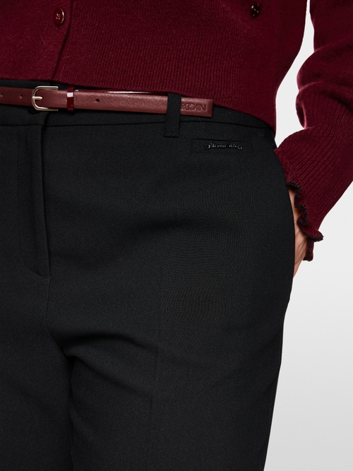 Leather hip belt