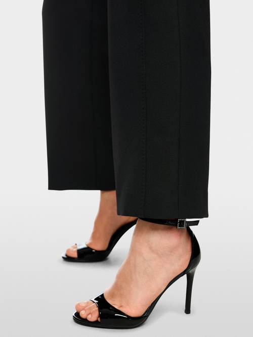 FÉS high-waist fabric trousers