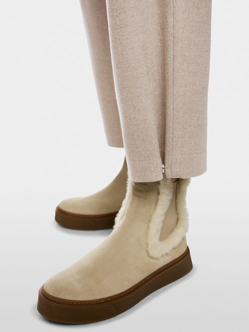 WELS wide fit trousers with pleats