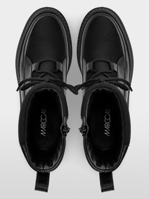 Stiefelette mit robuster Profilsohle