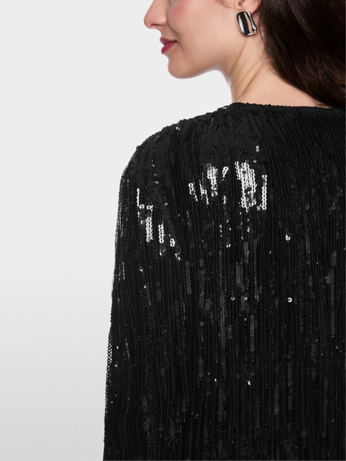 Glamorous jacket with sequins