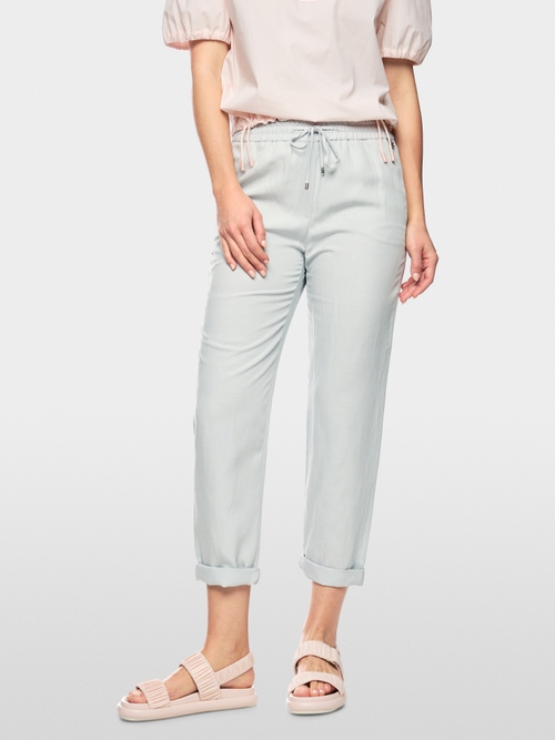 RHODOS viscose-linen jogging trousers