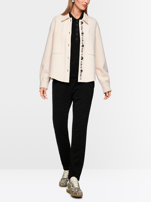 Soft shirt blouse jacket