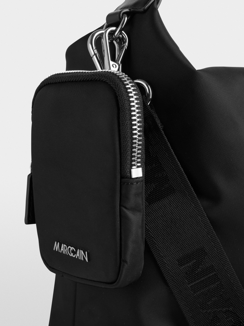 ‘Rethink Together’ nylon shoulder bag