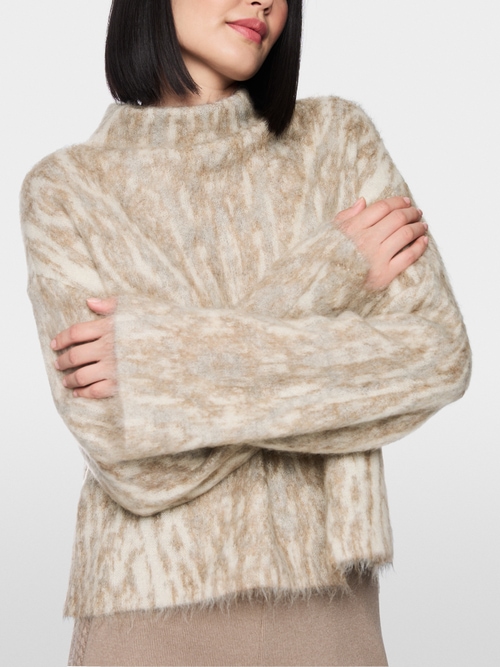 ‘Knitted in Germany’ ocelot jumper