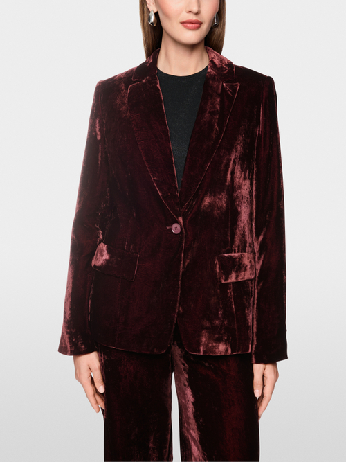 Velvet blazer