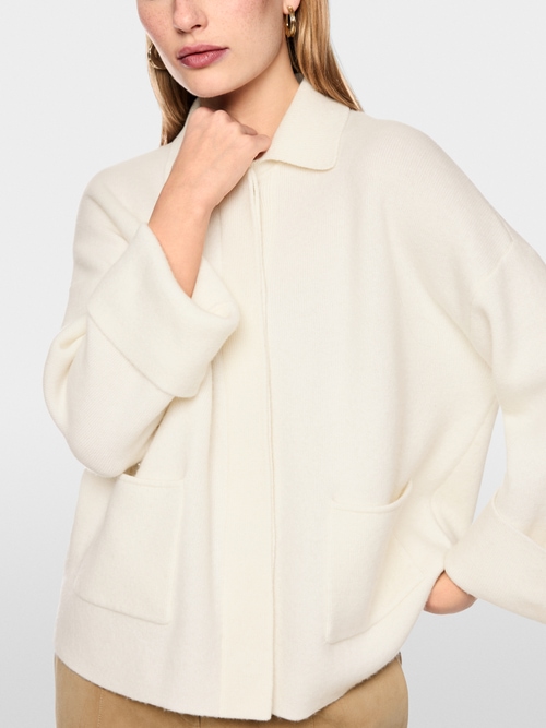 New wool and cashmere cardigan