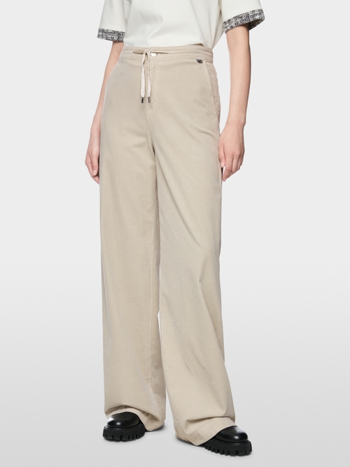 WARRI wide fit corduroy trousers