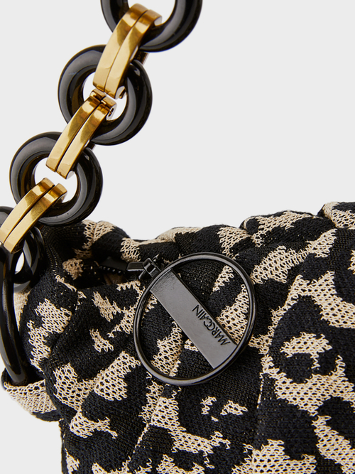 Henkeltasche mit Leomuster